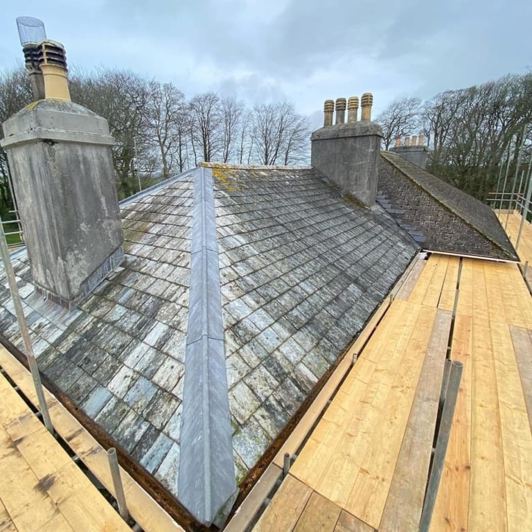Reclaimed Delabole Slate